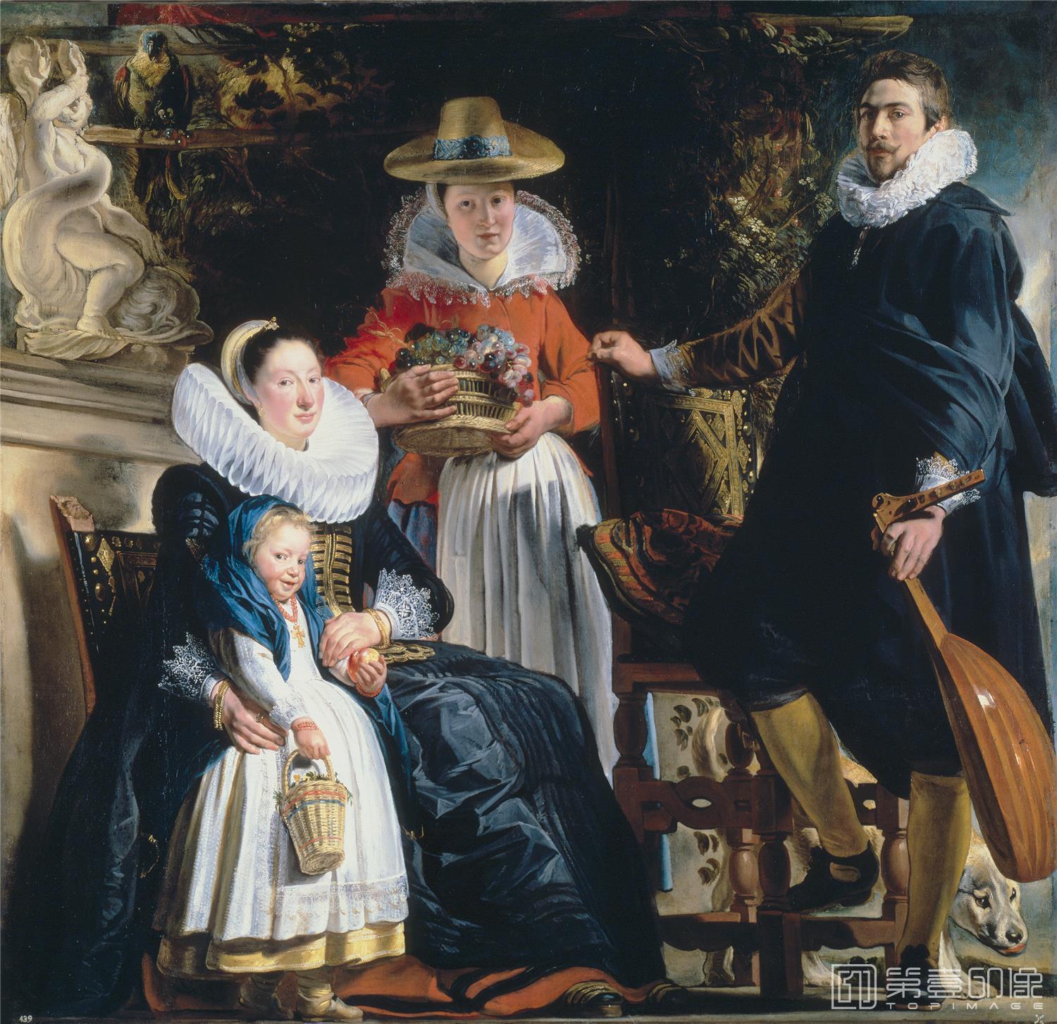 油画-雅各布布·乔登斯 Jacob Jordaens作品集-40